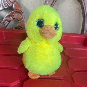 Vintage Yellow Plush Duck Beanie Ty